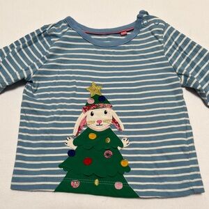 Baby Boden appliqué shirt. Size 6-9m